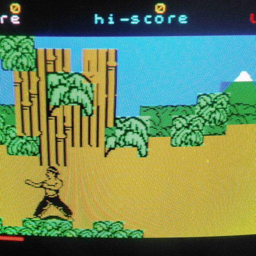 Double Dragon, Fist II & Pool games for ZX Spectrum used