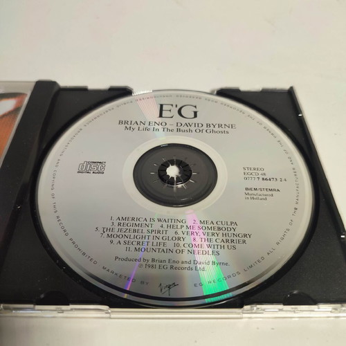 My Life In The Bush Of Ghosts CD like new, electronic