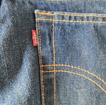 Levi's 544 jeans Superlow Flare σε σκούρο μπλε, μέγεθος W31 L32, σαν καινούργιο