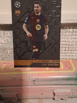 Topps Match Attax 2024/2025 Ilkay Gundogan Black Edge κάρτα Νέα