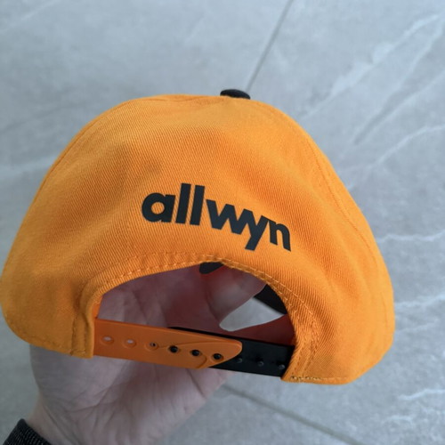 McLaren F1 Team Cap new, authentic, papaya orange and black