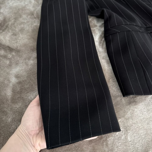 Gerry Weber retro pinstripe jacket, black and white