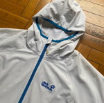 Jack Wolfskin thin jacket used, size large, white