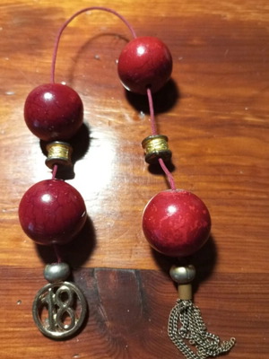 Begleri 25cm used, heavy beads, unknown material