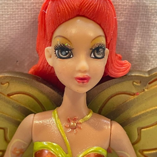 Barbie Fairytopia Sunburst mini doll used 13cm