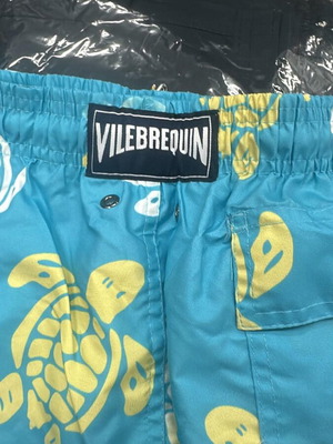 Vilebrequin swim shorts new in sizes L and M, white and blue