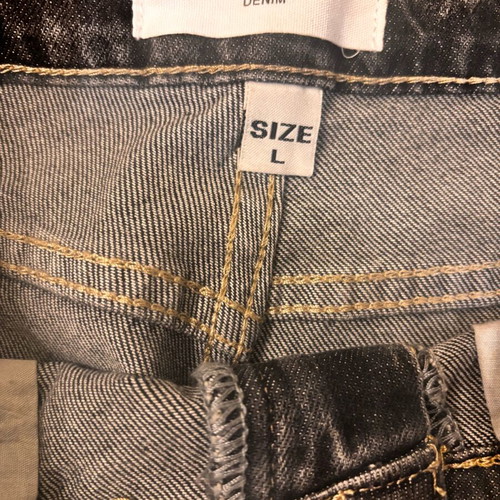 Black denim Premium Monday jeans like new with strass