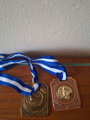 Medals used, set of 2