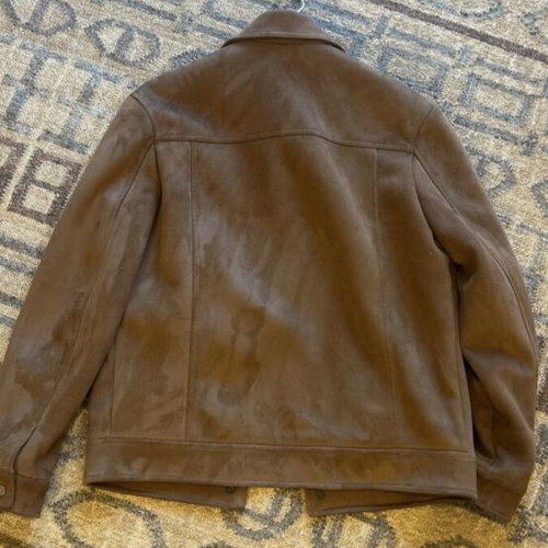 Zara suede jacket, brown, size M