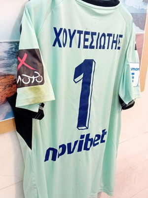 Match worn φανέλα Λευτέρης Χουτεσιώτης ΑΕΚ-Ατρόμητος σαν καινούργιο, γνήσιο