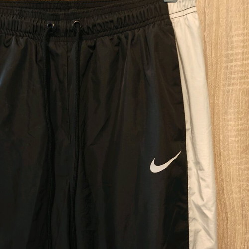 Nike women's track pants used, black and white, XS/S