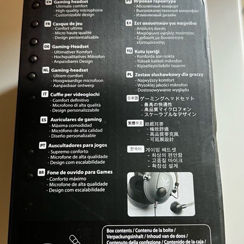 Thrustmaster T.Flight U.S. Air Force Edition Over Ear Gaming Headset like new, wired