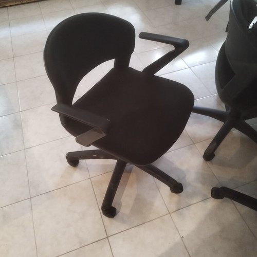 Office chairs like new, set of 2, black
