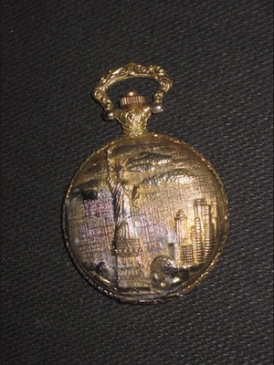 WFPW Quartz pocket watch used, 5.4 cm diameter