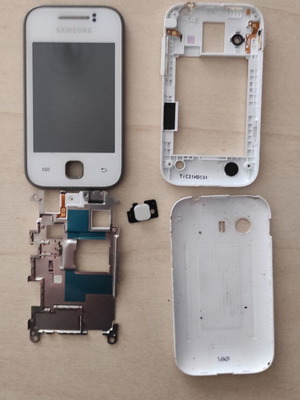 Samsung Galaxy Y S5360 used parts screen, covers, buttons, speaker