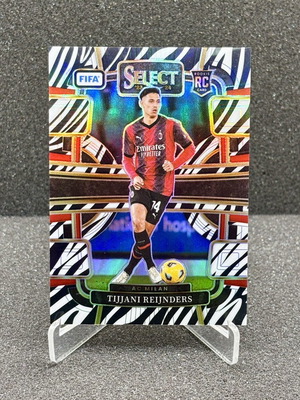 Panini Select FIFA Tijjani Reijnders RC zebra #34 near mint