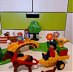  playmobil 123 ( 3 σειρές+) με ζώα φάρμας.