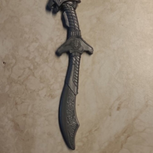 Power Ranger White Sword for 8-inch Bandai Figure 1993 like new