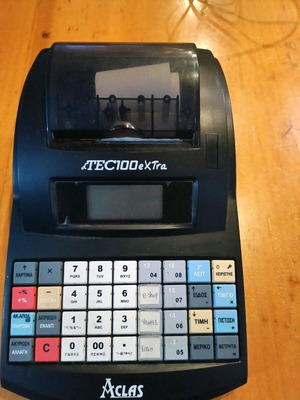 DataTec DTec-100 Extra Restaurant Cash Register like new, black