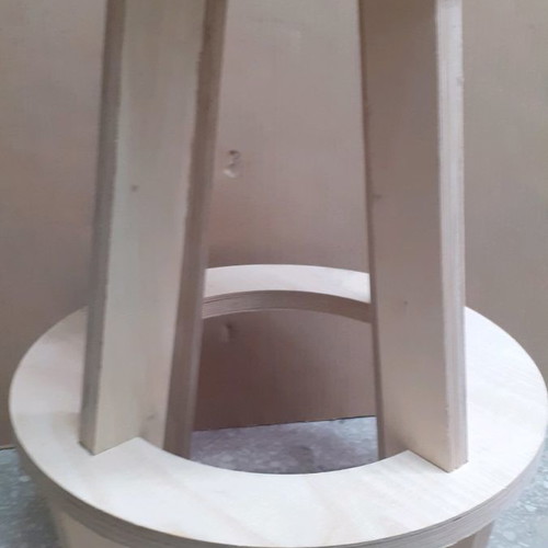 Wooden stool used in excellent condition