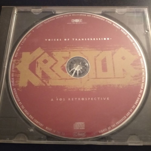 Kreator Voice Of Transgression CD used, metal