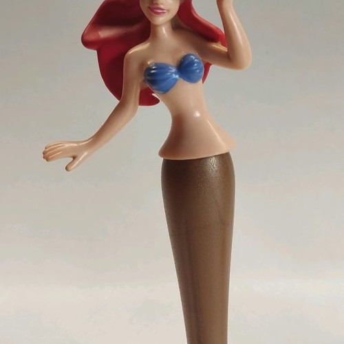 Disney Ariel figure used, The Little Mermaid cake toppers