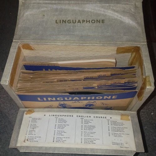 Linguaphone English Courses vinyl records used
