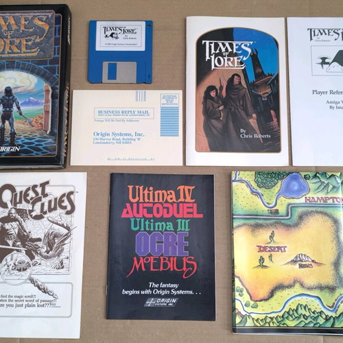 Times Of Lore (Origin) (Amiga) like new