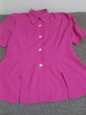 Women's shirt used, size S, pink-purple
