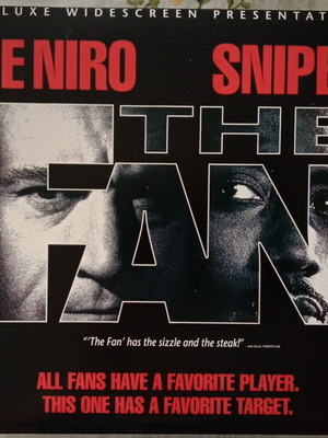 The Fan 1996 LaserDisc like new, thriller