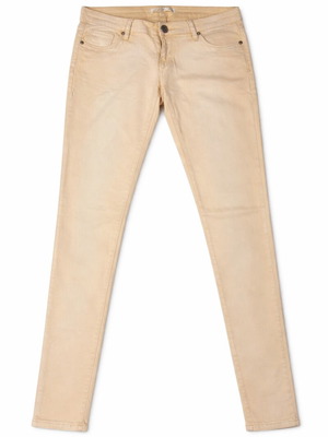 Beige skinny jeans low waist new Miss Pija