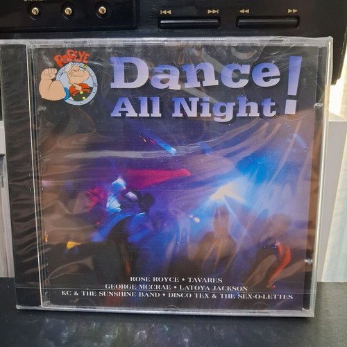 Dance All Night! Various Artists CD new, electronic compilation