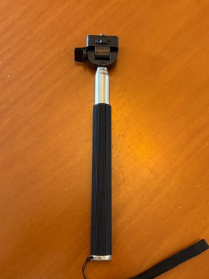 Telescopic Selfie Stick 90cm used with wrist strap