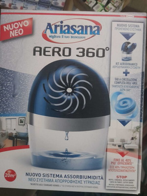 Απορροφητής υγρασίας Aero 360 450gr Ariasana καινούργιο