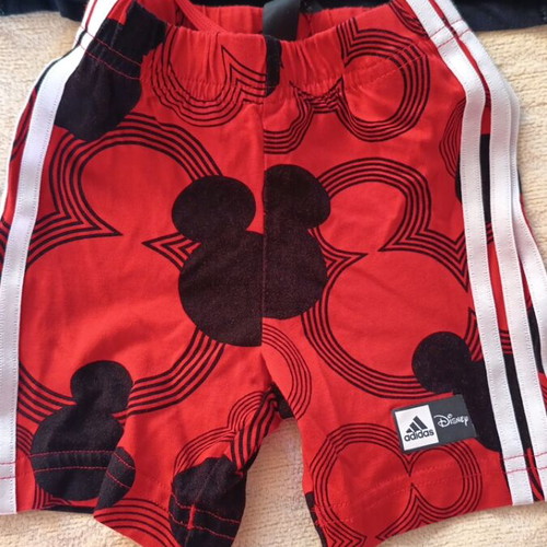 Adidas Mickey Disney baby set used 3-6 months