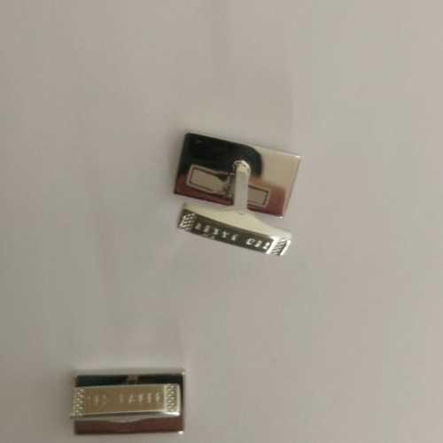 Ted Baker cufflinks like new, silver