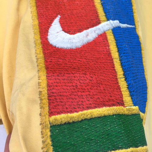 Nike Vintage Challenge Court T-shirt XL like new, colorful, 90s