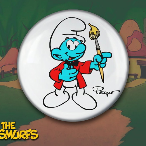 The Smurfs Pin Set new, classic 1984 edition, 10 pieces
