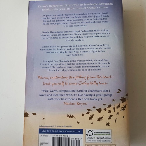 Once in a Lifetime book by Cathy Kelly