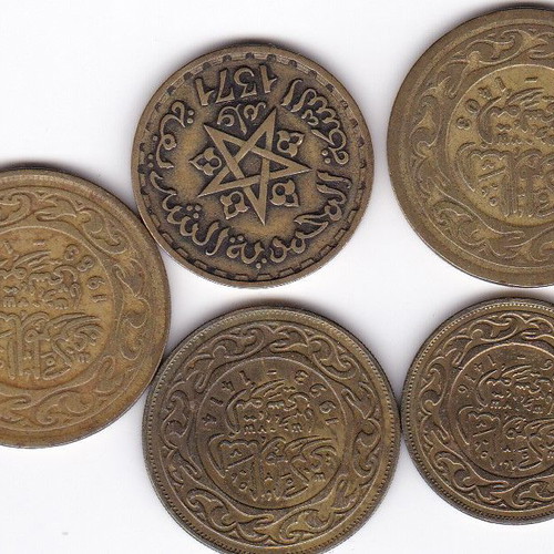 Morocco coins used