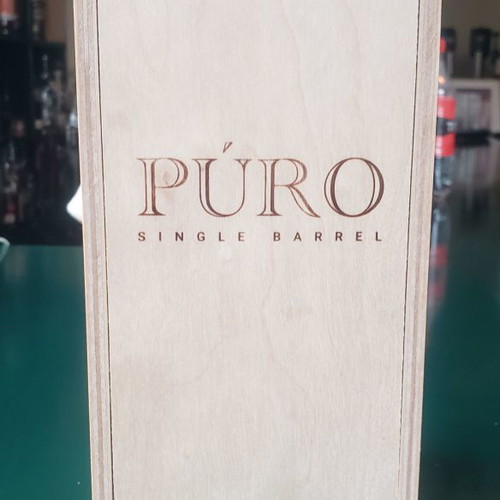 Wooden box for aged Puro tsipouro new