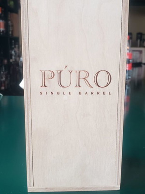 Wooden box for aged Puro tsipouro new