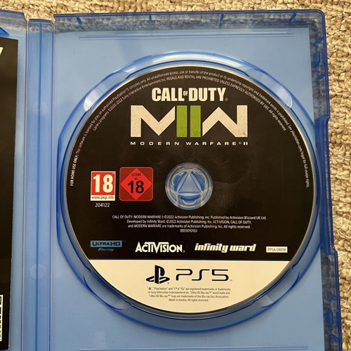 Call of Duty Modern Warfare II PS5 game