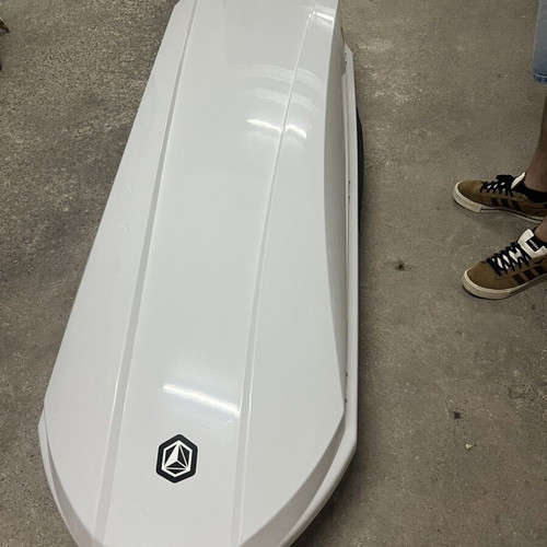 Northline EVOspace Roof Box Cargo Carrier gloss white like new
