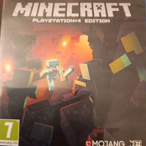 Minecraft PS4 slightly used