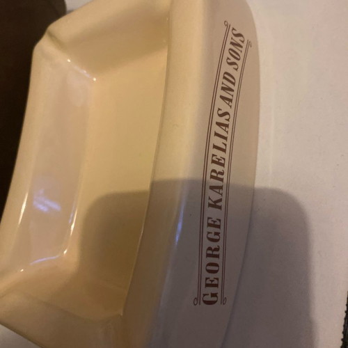 Collectible Karelias set with leather case and new ashtray