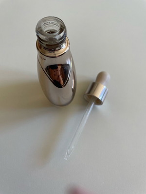 αδειο γυαλινο μπουκαλι ορου genaissance La Mer 30ml