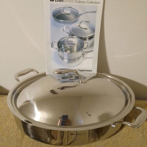 Tupperware Luxury Roaster New Chef Chéries Culinary Collection