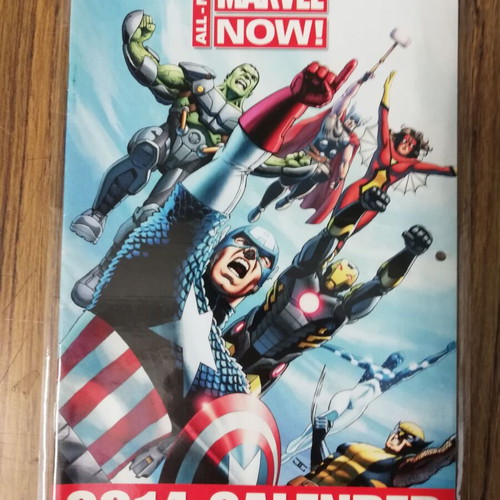 Marvel Comics All-New Marvel Now! 2014 Calender used