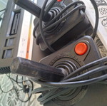 Atari 2600 Darth Vader console with 2 joysticks and 5 games